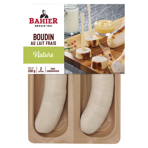 Boudin blanc nature