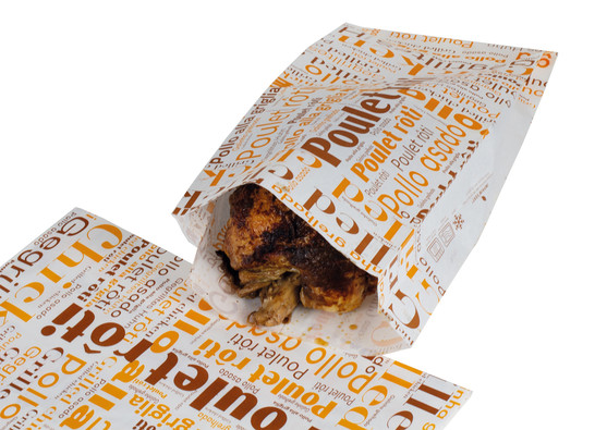 Sac à poulet kraft