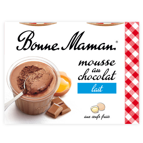 Mousse au chocolat au lait