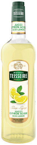 Sirop jucci citron acide
