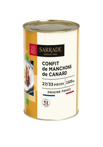 Manchons canard confit