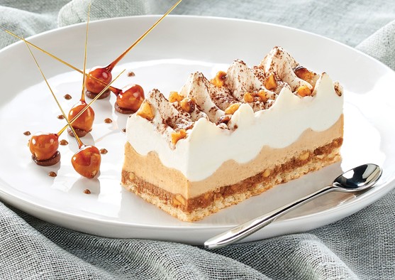 Entremets praliné chantilly