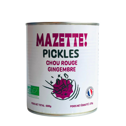 Pickles chou rouge et