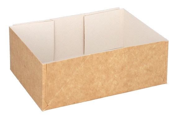 Caissette pâtissière kraft 14