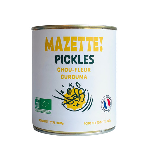 Pickles chou fleur au curcuma