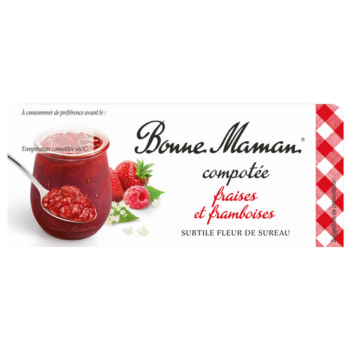 Compotée de pommes à la fraise