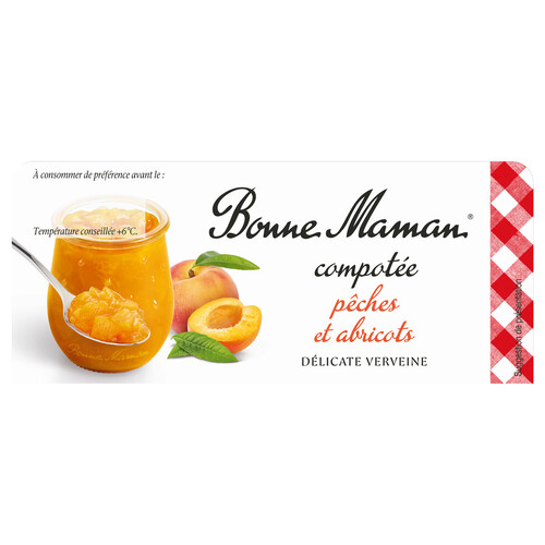 Compotée de pommes à la peche