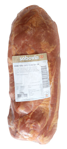 Echine fumee cuite sous vide
