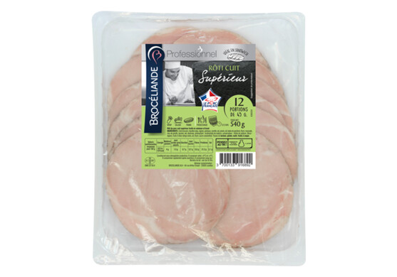 Rôti de porc cuit supérieur