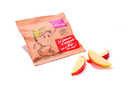 Pomme en quartier