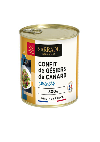Confit de gésier de canard