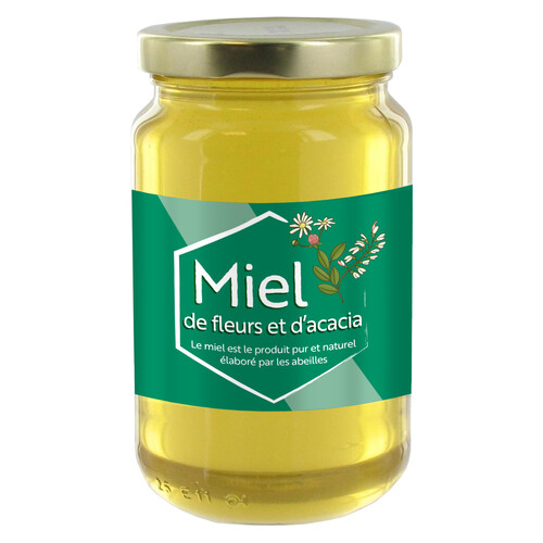 Miel de fleurs et d'acacia