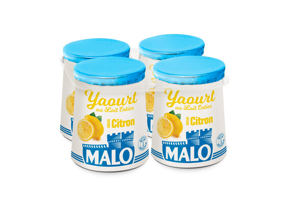 Yaourt aromatisé citron