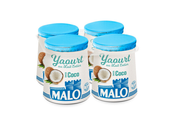 Yaourt saveur noix de coco