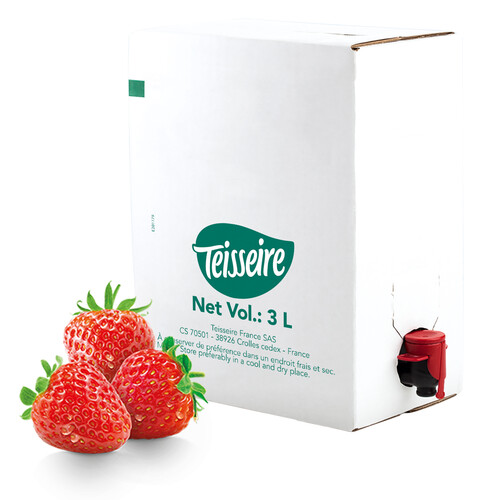 Sirop de fraise bib 0%