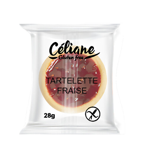 Tartelette fraise sans gluten