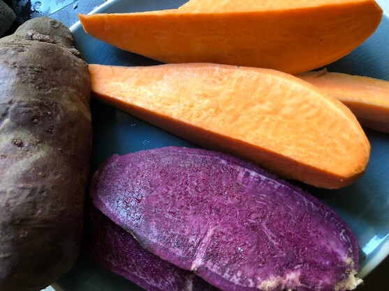 Patate douce violette
