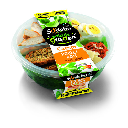 Salade de poulet rôti sauce