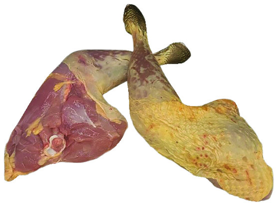 Cuisse de pintade dejointee