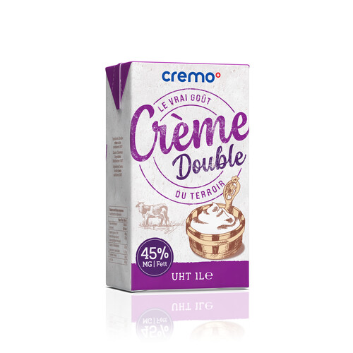 Crème double UHT