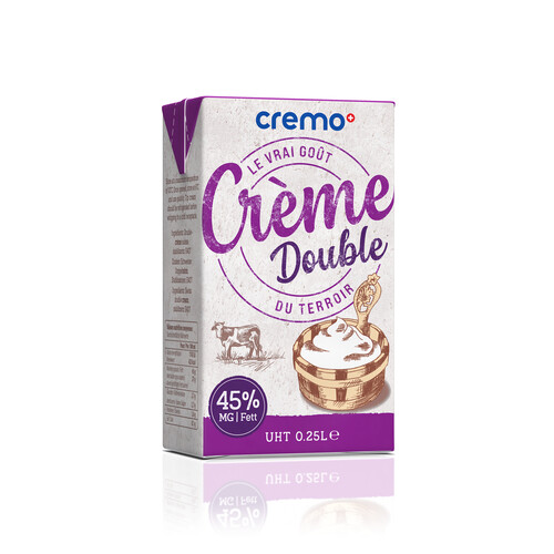 Crème double UHT