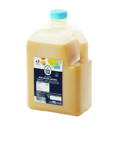 Oeuf entier liquide plein air
