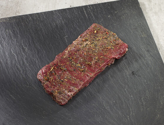 Hampe de boeuf marinée et