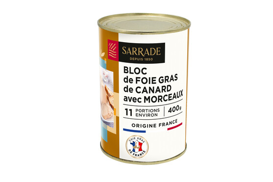 Bloc foie gras canard 30%