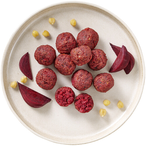 Falafel betterave rouge