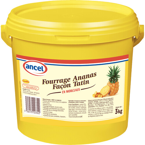 Fourrage ananas aromatisé en