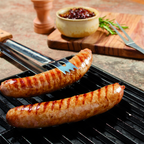 Saucisse de porc aux couteaux