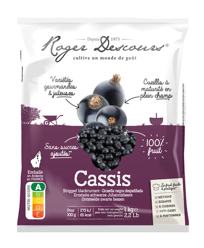 Cassis égrappé
