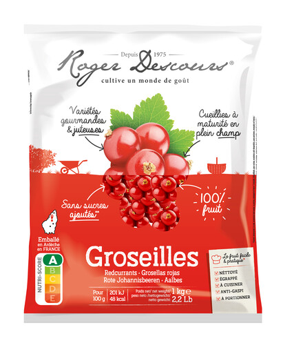 Groseille rouge égrappée