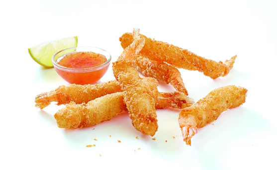 Queue de crevette panko