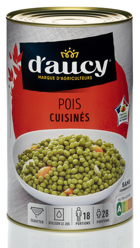 Petits pois extra fins aux