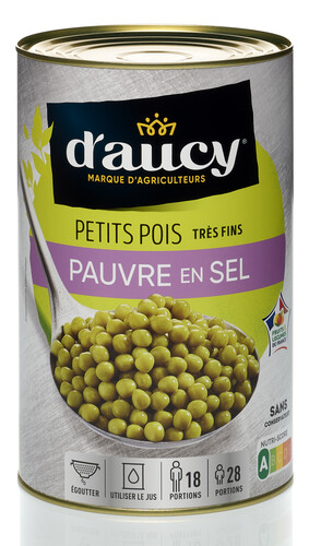 Pois très fins au naturel