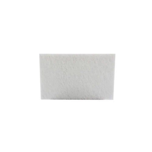 Tampon abrasif blanc grand