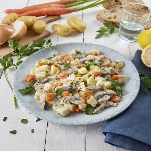 Salade de pomme de terre aux