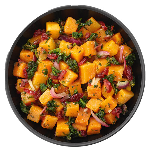 Poelée butternut épinards