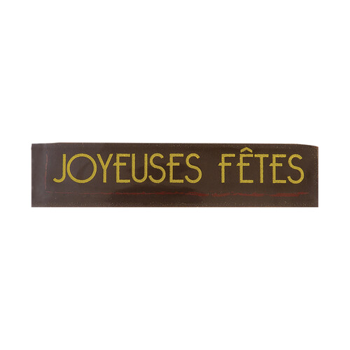Rectangle chocolat noir
