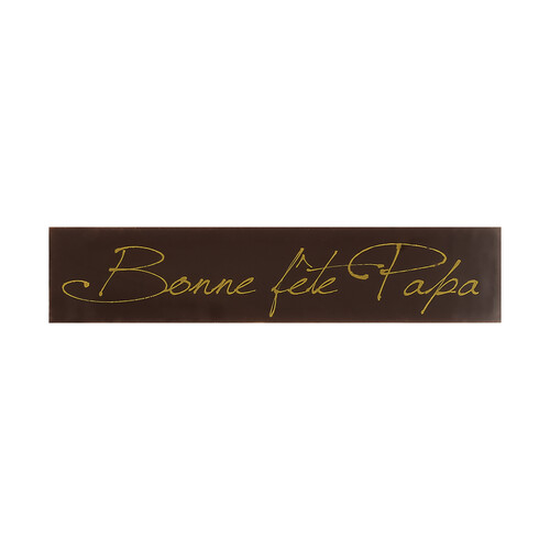 Rectangle chocolat noir bonne