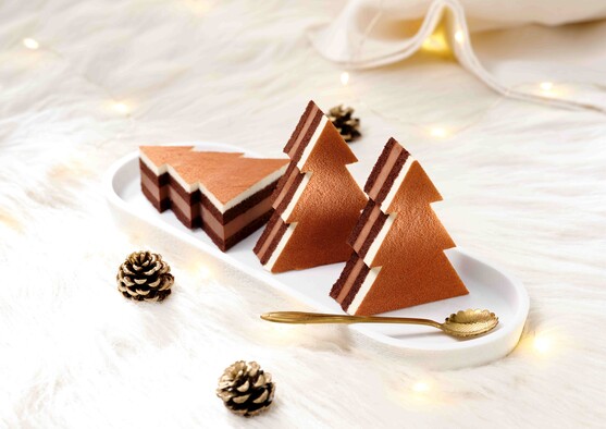 Sapin aux 2 chocolats
