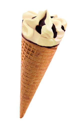 Cône vanille