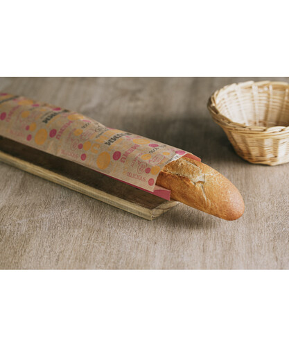 Sac baguette kraft brun
