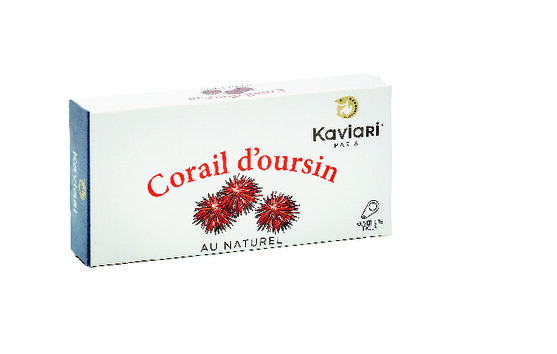 Corail d'oursin pasteurisé