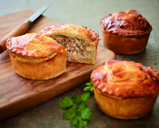 Tourte aux ris de veau et foie