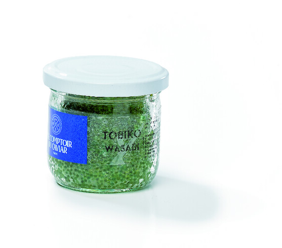 Oeuf de poisson volant wazabi