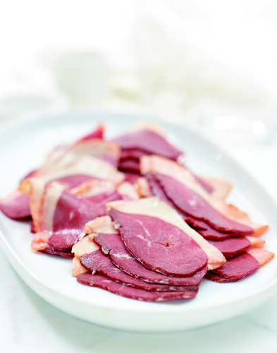 Magret de canard fumé