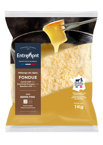 Fromage râpé spécial fondu