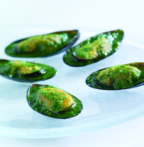 Moule farcie beurre ail persil